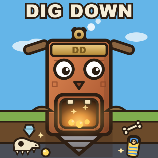 +1 Dig Down game icon